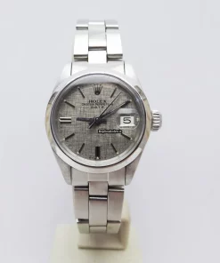 Distinctive Replica Rolex Oyster Perpetual Lady Date 6916 Caliber 2035 Automatic Movement 26mm Steel Case Womens Watch