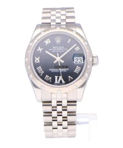 Good Copies Rolex Lady-datejust 178344 Caliber 2235 Automatic Movement 31mm Steel Case Womens Watch