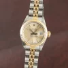 Ideal Replica Rolex Lady-datejust 69173 Caliber 2135 Automatic Movement 26mm Gold/steel Case Womens Watch