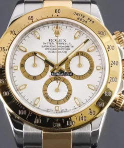 Marvellous Knockoff Rolex Daytona 116523 Caliber 4130 Automatic Movement 40mm Gold/steel Case Mens/unisex Watch