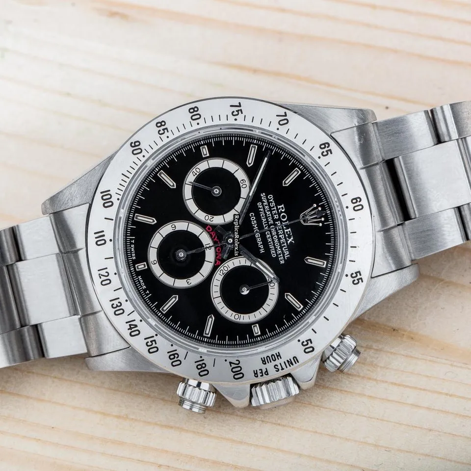 Trustworthy Imitation Rolex Daytona 16520 Zenith El Primero Caliber 4030 Automatic Movement 40mm Steel Case Mens/unisex Watch - Image 4