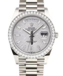 Appealing Replica Rolex Day-date 40 228349rbr Caliber 3255 Automatic Movement 40mm White Gold Case Watch