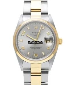 Great Copy Rolex Oyster Perpetual Date 15203 Caliber 3135 Automatic Movement 34mm Steel Case Watch