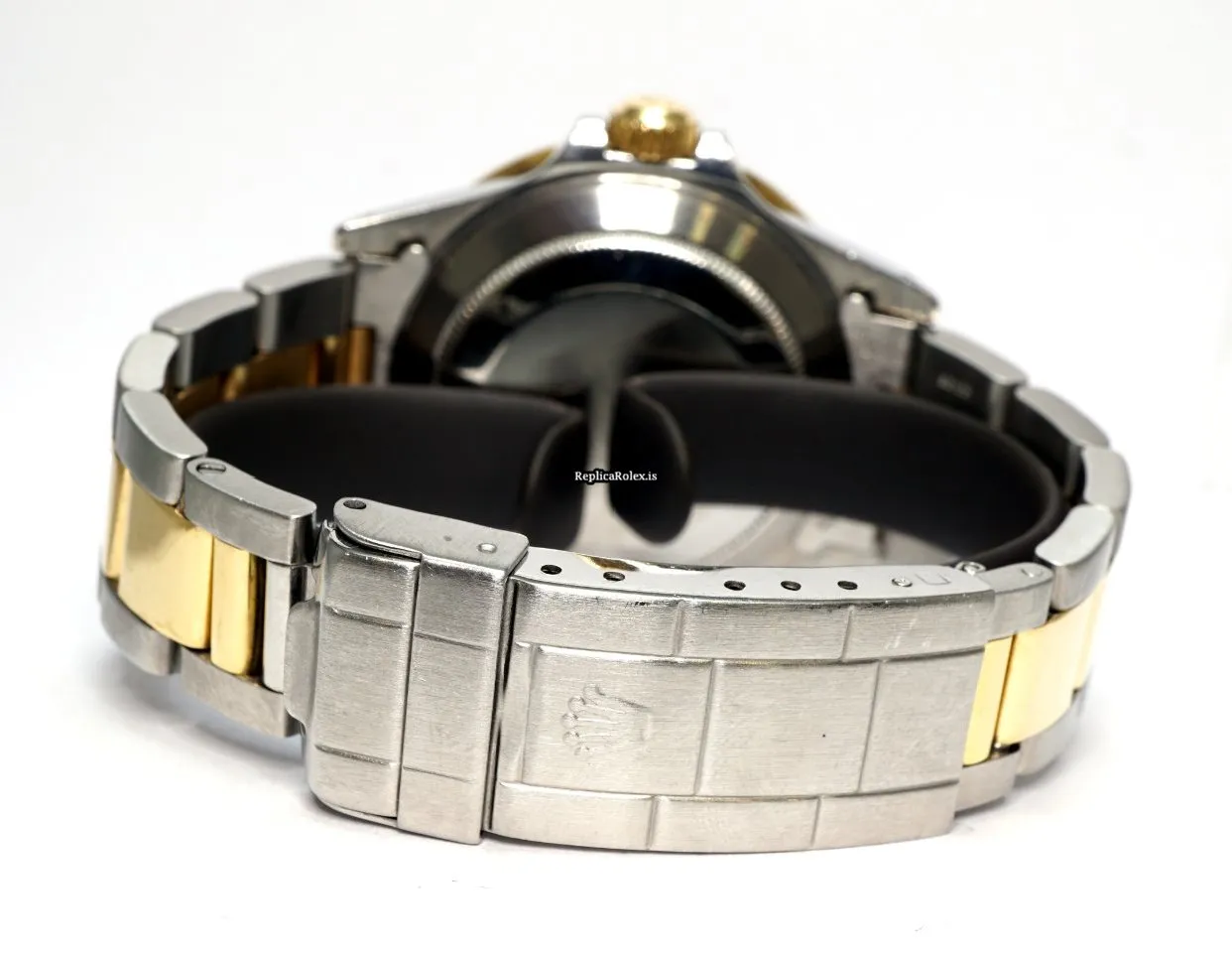 Pleasing Fake Rolex Submariner Date 16803 Caliber 3035 Automatic Movement 40mm Gold/steel Case Mens/unisex Watch - Image 5