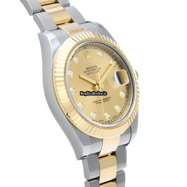 Unique Clone Rolex Datejust II 116333g Automatic Movement 41mm Steel Case Watch - Image 3