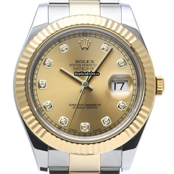 Unique Clone Rolex Datejust II 116333g Automatic Movement 41mm Steel Case Watch - Image 6