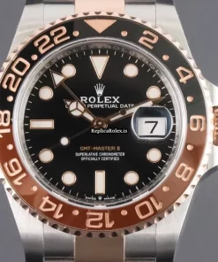 Special Fake Rolex Gmt-master II 126711chnr Caliber 3285 Automatic Movement 40mm Gold/steel Case Mens/unisex Watch