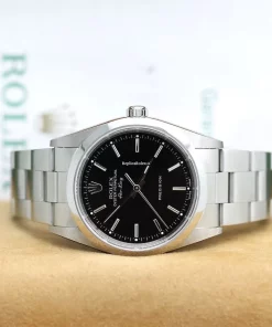 Superb Fake Rolex Air King Precision 14000m Caliber 3130 Automatic Movement 34mm Steel Case Mens/unisex Watch