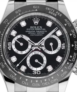 Lovely Fake Rolex Daytona 116519ln Caliber 4130 Automatic Movement 40mm White Gold Case Mens/unisex Watch