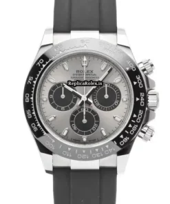 Design Fake Rolex Daytona 116519ln Caliber 4130 Automatic Movement 40mm White Gold Case Watch