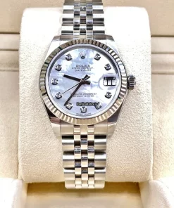Swiss Fake Rolex Lady-datejust 178274 Caliber 2235 Automatic Movement 31mm Gold/steel Case Womens Watch