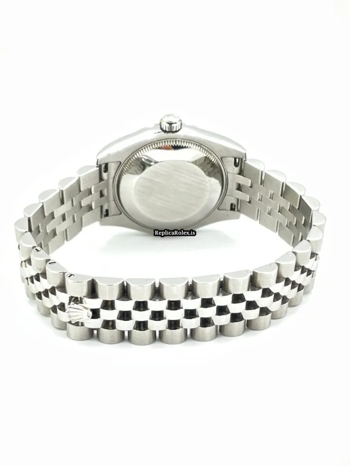 Swiss Fake Rolex Lady-datejust 178274 Caliber 2235 Automatic Movement 31mm Gold/steel Case Womens Watch - Image 8