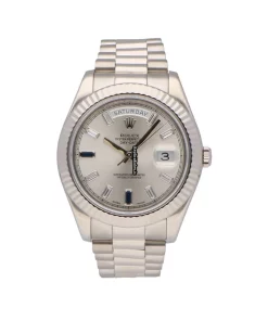 Affordable Imitation Rolex Day-date II 218239 Automatic Movement 41mm White Gold Case Mens/unisex Watch