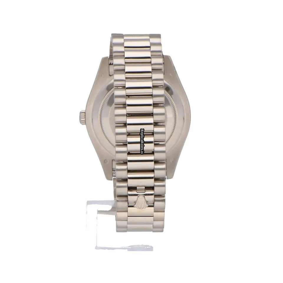 Affordable Imitation Rolex Day-date II 218239 Automatic Movement 41mm White Gold Case Mens/unisex Watch - Image 5