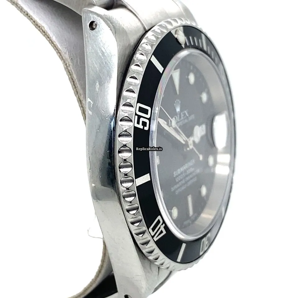 Terrific Replica Rolex Submariner Date 16610 Caliber 3135 Automatic Movement 40mm Steel Case Mens/unisex Watch - Image 4