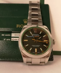 Reliable Fake Rolex Milgauss 116400gv Caliber 3131 Automatic Movement 40mm Steel Case Mens/unisex Watch