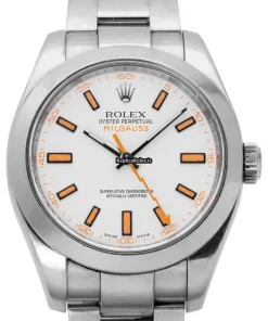 Incredible Replicas Rolex Milgauss 116400 Caliber 3131 Automatic Movement 40mm Steel Case Mens/unisex Watch
