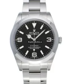 Nice Fake Rolex Explorer 214270 Caliber 3132 Automatic Movement 39mm Steel Case Watch