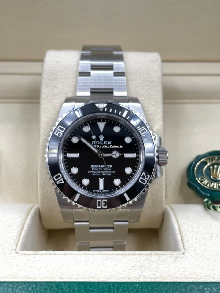 Appealing Fake Rolex Submariner 114060 Caliber 3130 Automatic Movement 40mm Steel Case Mens/unisex Watch - Image 10