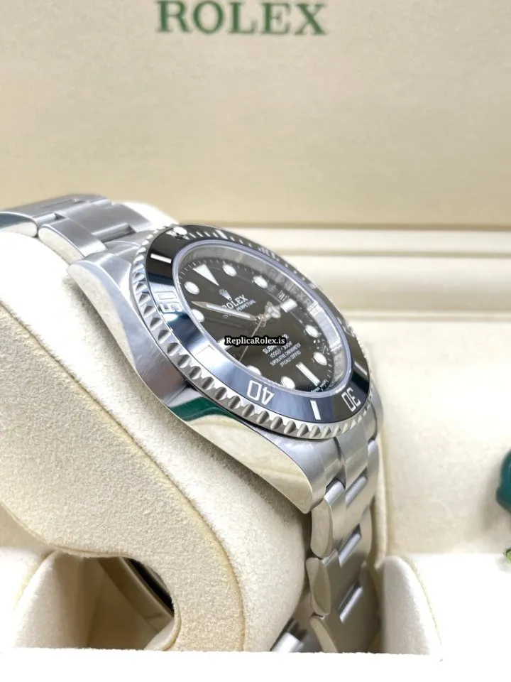 Appealing Fake Rolex Submariner 114060 Caliber 3130 Automatic Movement 40mm Steel Case Mens/unisex Watch - Image 5