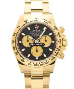 Offering Fake Rolex Daytona 116508 Caliber 4130 Automatic Movement 40mm Yellow Gold Case Watch