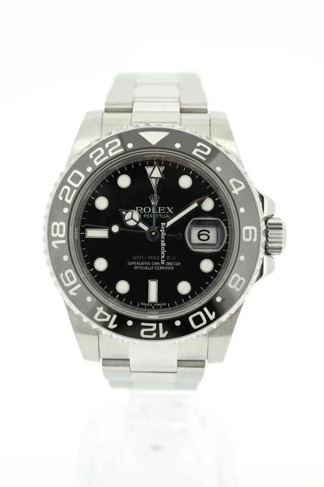Suitable Replica Rolex Gmt-master II 116710ln Automatic Movement 40mm Steel Case Mens/unisex Watch