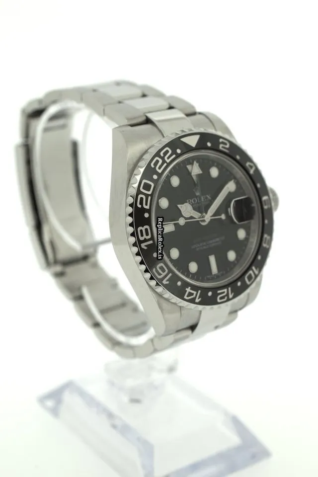Suitable Replica Rolex Gmt-master II 116710ln Automatic Movement 40mm Steel Case Mens/unisex Watch - Image 3
