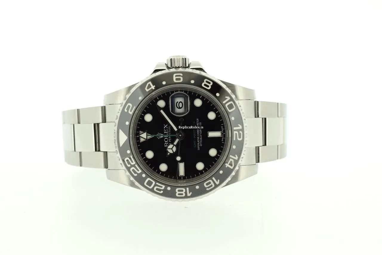 Suitable Replica Rolex Gmt-master II 116710ln Automatic Movement 40mm Steel Case Mens/unisex Watch - Image 5