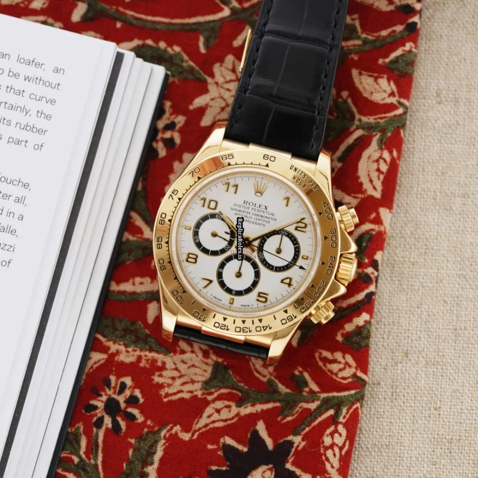 Lovely Replica Rolex Daytona 16518 Automatic Movement 40mm Yellow Gold Case Mens/unisex Watch - Image 8