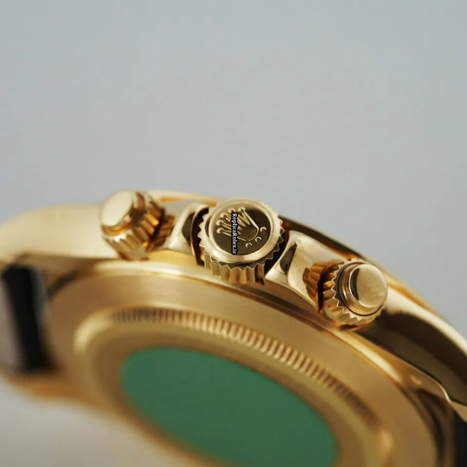 Lovely Replica Rolex Daytona 16518 Automatic Movement 40mm Yellow Gold Case Mens/unisex Watch - Image 9