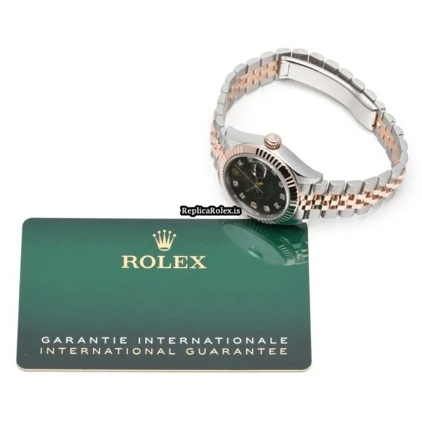 Inexpensive Replica Rolex Lady-datejust 279171g Caliber 2236 Automatic Movement 28mm Steel Case Womens Watch - Image 5