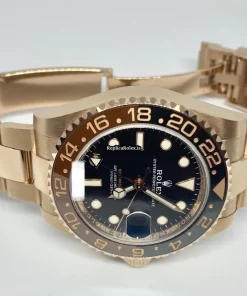 High Quality Fake Rolex Gmt-master II 126715chnr Caliber 3285 Automatic Movement 40mm Rose Gold Case Mens/unisex Watch
