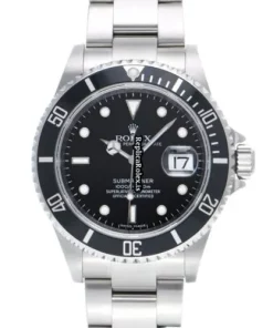 Durable Fake Rolex Submariner Date 16610 Caliber 3135 Automatic Movement 40mm Steel Case Watch