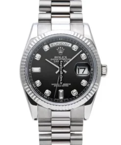 Unique Knockoff Rolex Day-date 36 118239a Caliber 3155 Automatic Movement 36mm White Gold Case Watch