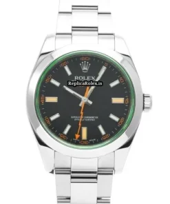 Beautiful Replicas Rolex Milgauss 116400gv Caliber 3131 Automatic Movement 40mm Steel Case Watch