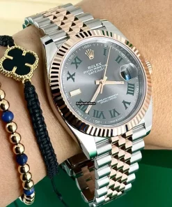 Wholesale Fake Rolex Datejust II 126331 Caliber 3235 Automatic Movement 41mm Gold/steel Case Mens/unisex Watch