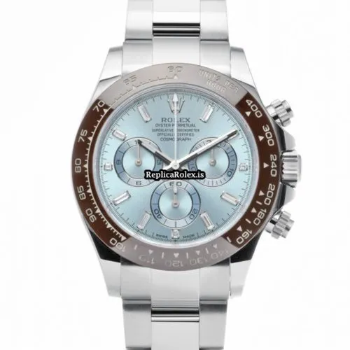 Fine Replica Rolex Daytona 116506a Caliber 4130 Automatic Movement 40mm Platinum Case Watch