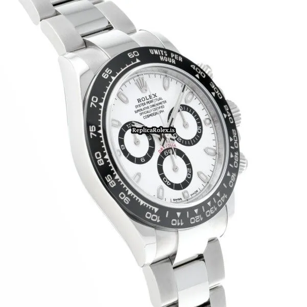 Good Replica Rolex Daytona 116500ln Caliber 4130 Automatic Movement 40mm Steel Case Watch - Image 3