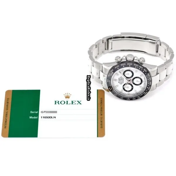 Good Replica Rolex Daytona 116500ln Caliber 4130 Automatic Movement 40mm Steel Case Watch - Image 5
