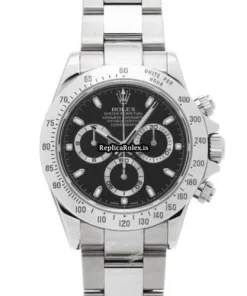 Amazing Replicas Rolex Daytona 116520 Caliber 4130 Automatic Movement 40mm Steel Case Watch