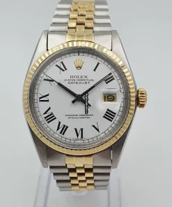 Excellent Replica Rolex Datejust 1601 Caliber 1570 Automatic Movement 36mm Gold/steel Case Mens/unisex Watch