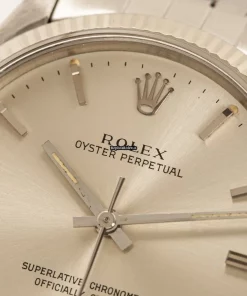 Defect Replica Rolex Air King Precision 5500 Csoc Automatic Movement 34mm Steel Case Mens/unisex Watch