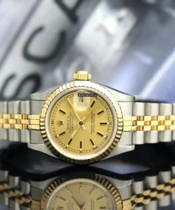 Wonderful Replica Rolex Lady-datejust 69173 Caliber 2135 Automatic Movement 26mm Steel Case Womens Watch