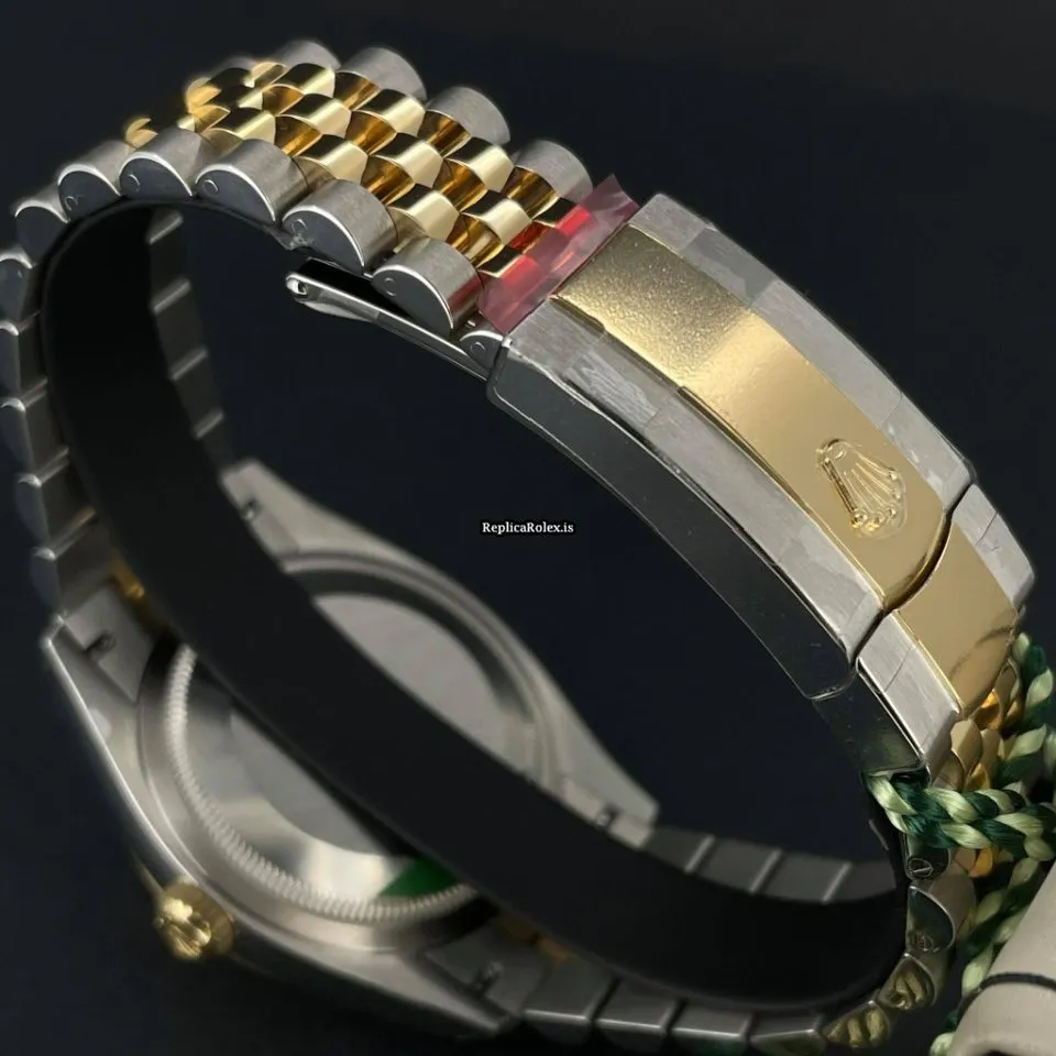 Reliable Fakes Rolex Datejust 126233 Caliber 3235 Automatic Movement 36mm Gold/steel Case Mens/unisex Watch - Image 8