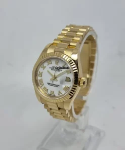 Affordable Replica Rolex Lady-datejust 179178 Caliber 2235 Automatic Movement 26mm Yellow Gold Case Womens Watch