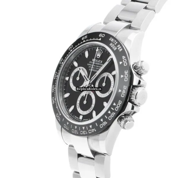 Affordable Fake Rolex Daytona 116500ln Caliber 4130 Automatic Movement 40mm Steel Case Watch - Image 2