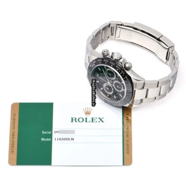 Affordable Fake Rolex Daytona 116500ln Caliber 4130 Automatic Movement 40mm Steel Case Watch - Image 5