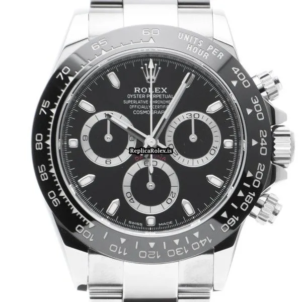 Affordable Fake Rolex Daytona 116500ln Caliber 4130 Automatic Movement 40mm Steel Case Watch - Image 6