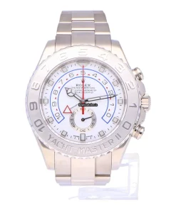 Amazing Replicas Rolex Yacht-master II 116689 Automatic Movement 44mm White Gold Case Mens/unisex Watch