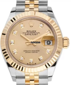 Excellent Replica Rolex Lady-datejust 279173 Caliber 2236 Automatic Movement 28mm Gold/steel Case Mens/unisex Watch